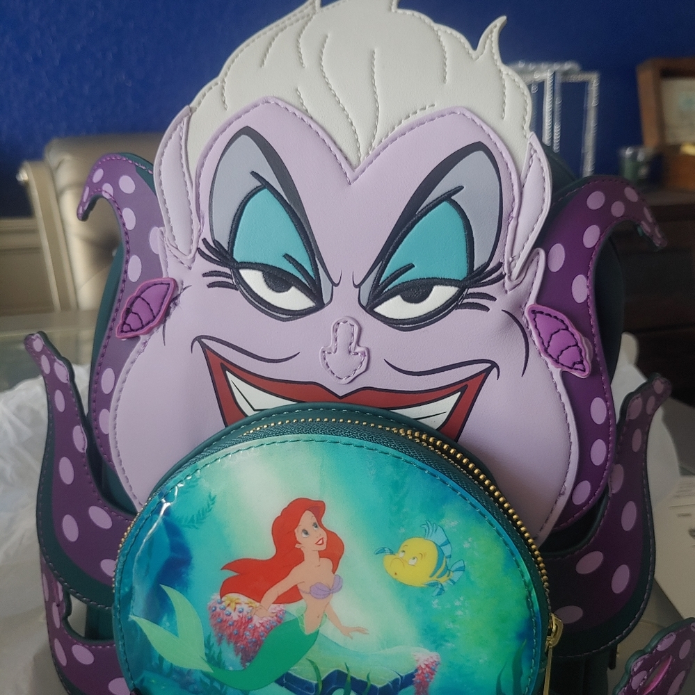 Ursula villains Disney Loungefly mini backpack